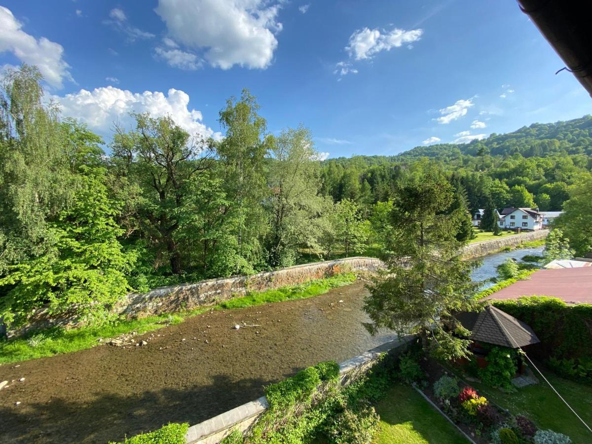 Nad Grajcarkiem Pieniny Apartment Szczawnica Bagian luar foto